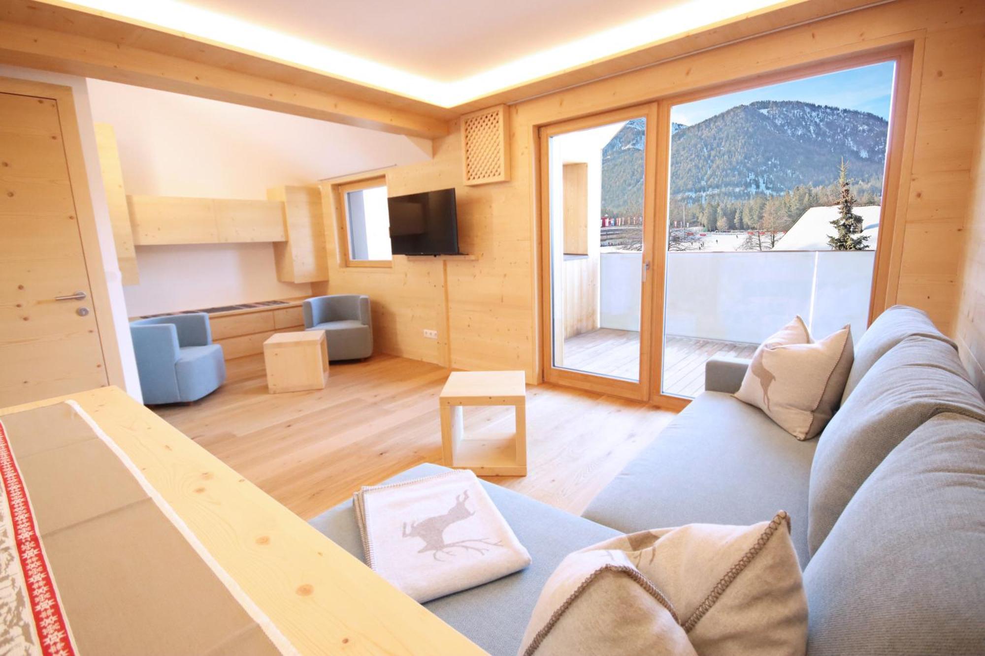Aurturist Dobbiaco Roulette Apartment Bagian luar foto