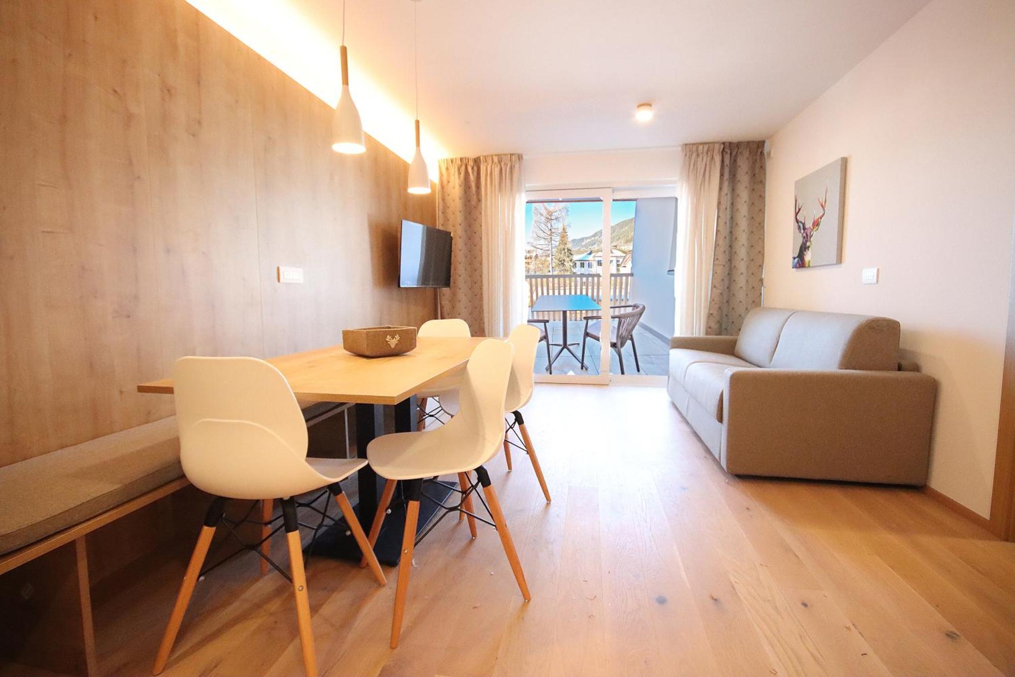 Aurturist Dobbiaco Roulette Apartment Ruang foto